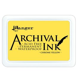 Ranger Archival Ink Pad Chrome Yellow