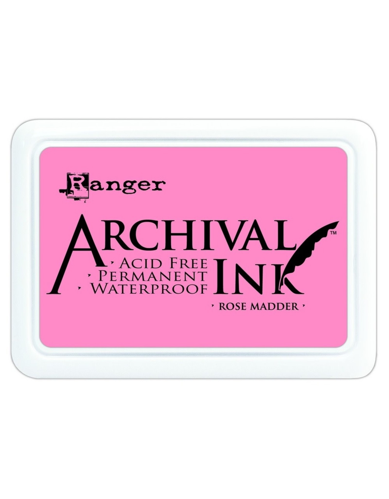 Ranger Archival Ink Pad Rose Madder