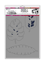 Dina Wakley Media Dina Wakley Media Stencil - Tropical Masks