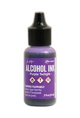Tim Holtz - Ranger Alcohol Ink 1/2 oz Purple Twilight