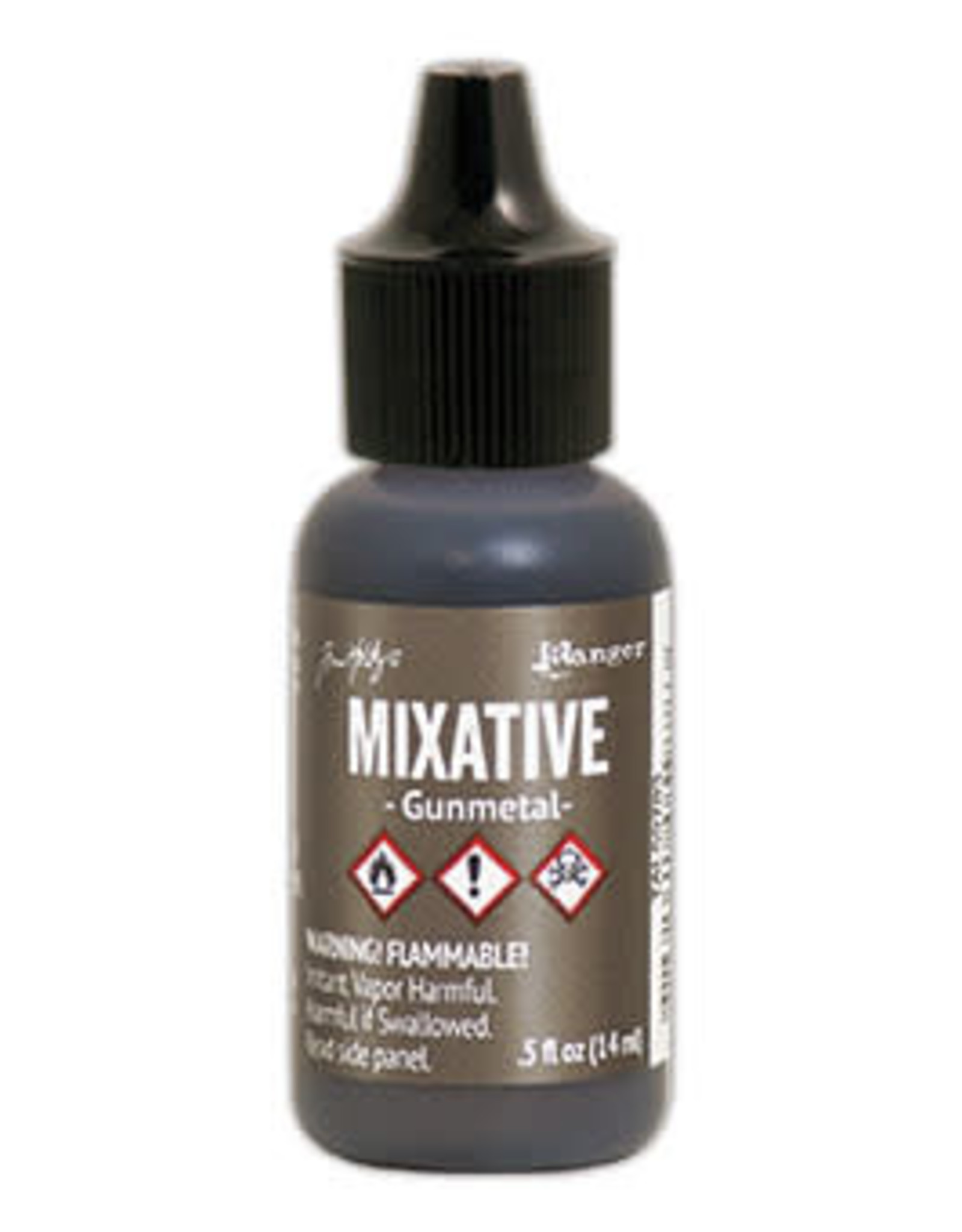 Tim Holtz - Ranger Alcohol Ink Metal Mixative 1/2 oz Gunmetal