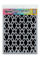 Dylusions DY Stencil Fancy Floor Large