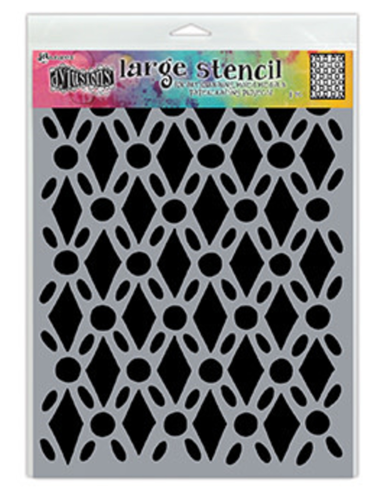 Dylusions DY Stencil Fancy Floor Large