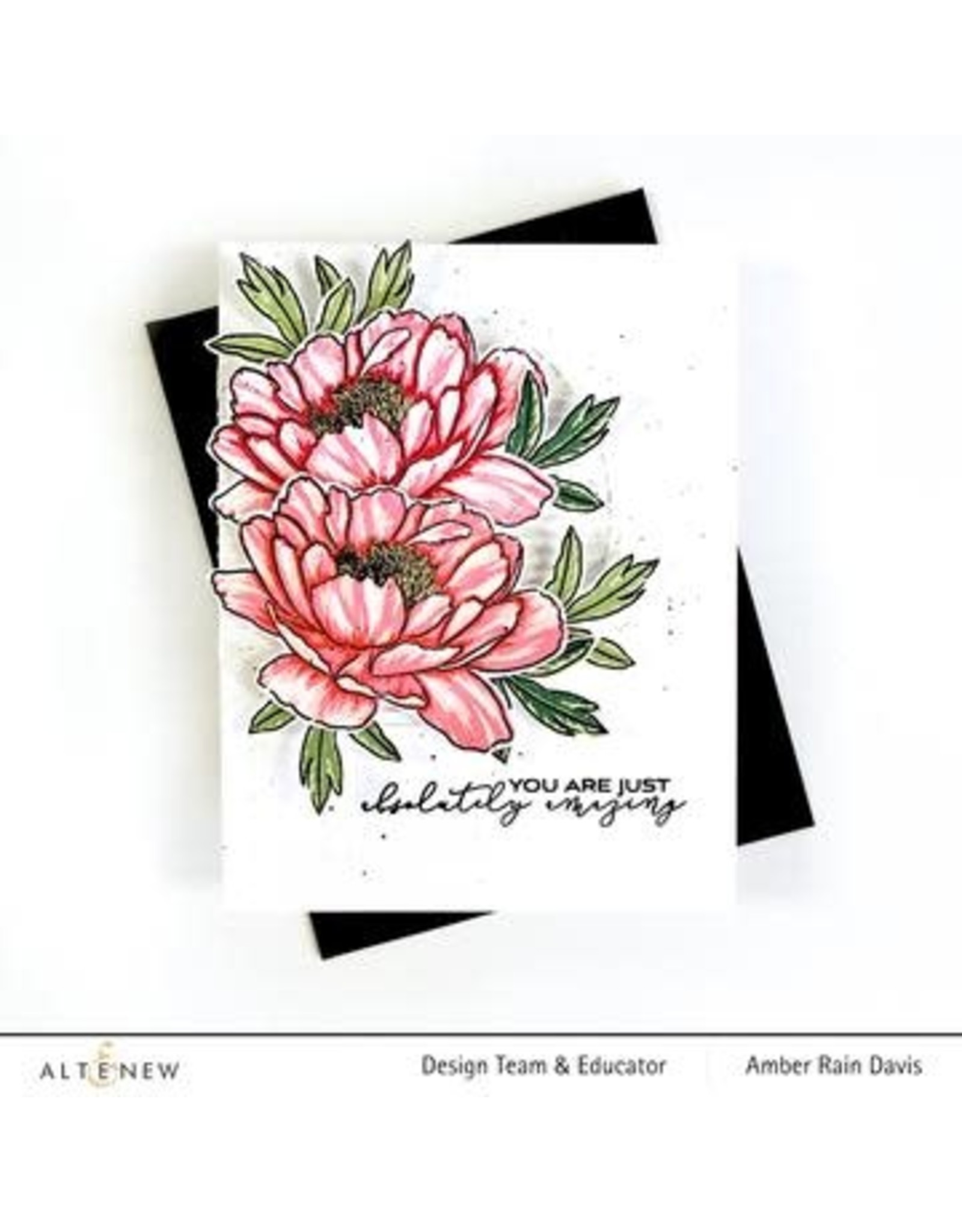 ALTENEW Build-A-Flower: Hawaiian Coral Layering Stamp and Die Set