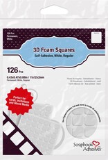 Scrapbook Adhesives 3D Foam Squares - large white