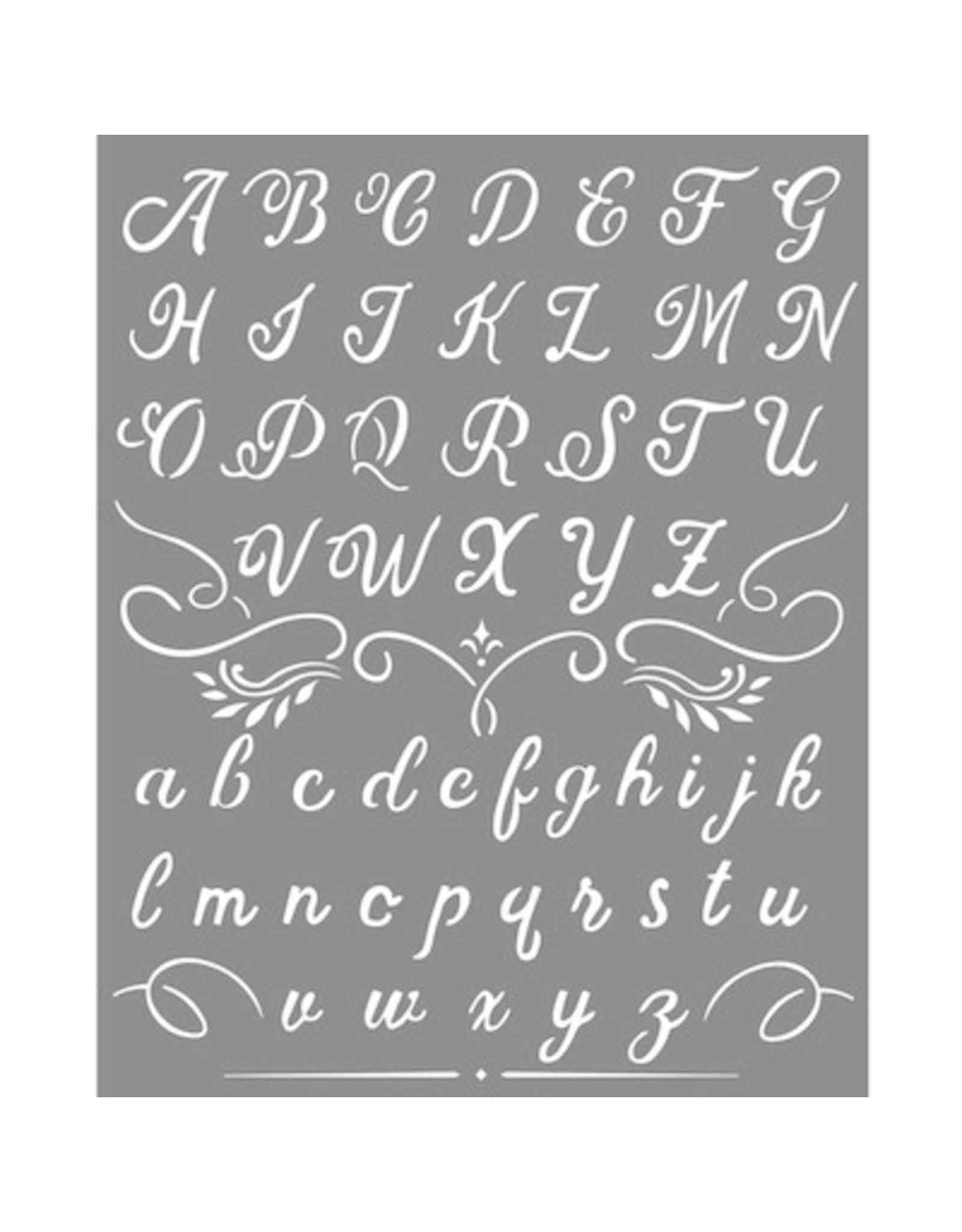 Thick Stencil - Alphabet - The Nic Nook