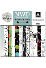 Wild Whisper Designs Baubles & Bows - 12x12 Paper Pack