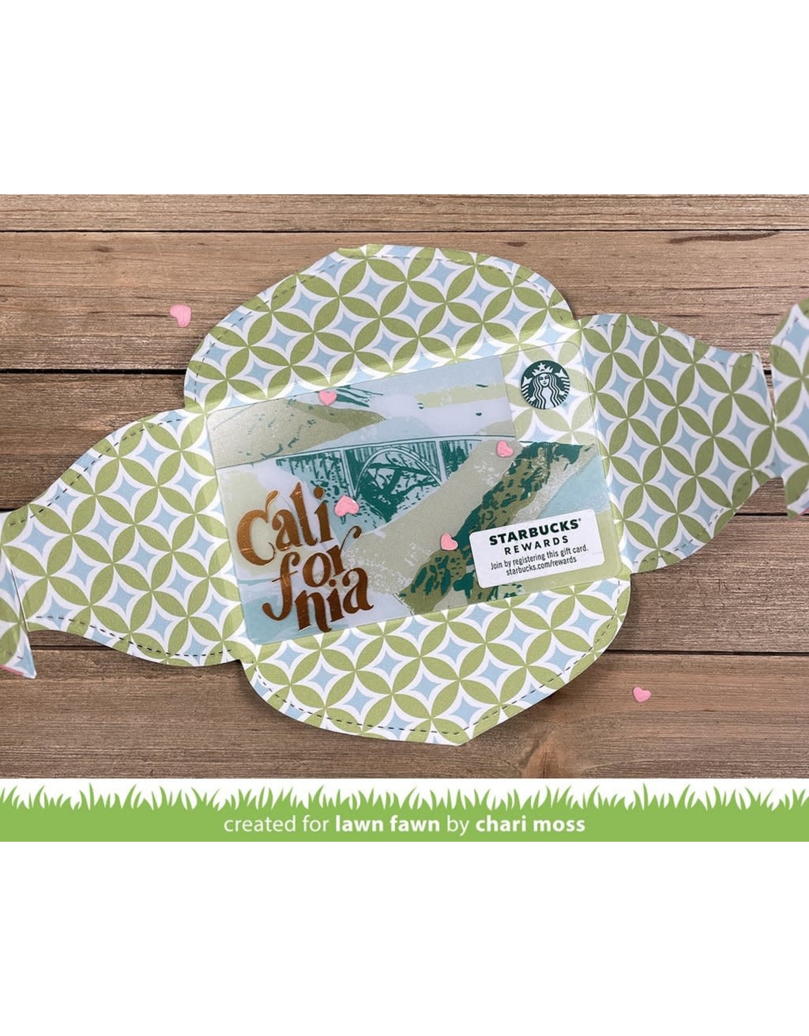 Lawn Fawn Gift Card Heart Envelope - Lawn Cuts