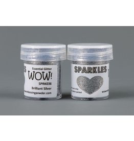 WOW! WOW Sparkles Glitter -  Brilliant Silver