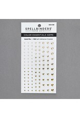 Spellbinders Gold Mix Color Essentials Gems
