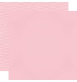 Simple Stories Color Vibe 12x12 Textured Cardstock - Peony