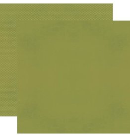 Simple Stories Color Vibe 12X12 Textured Cardstock - Olive