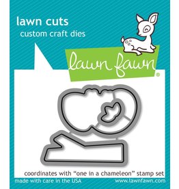 Lawn Fawn One in a Chameleon Dies - Lawn Cuts