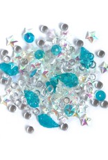 Buttons Galore & More Sparkletz - Salt Water