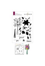 ALTENEW Our Friendship Blooms Stamp, Die and Coloring Stencil Bundle