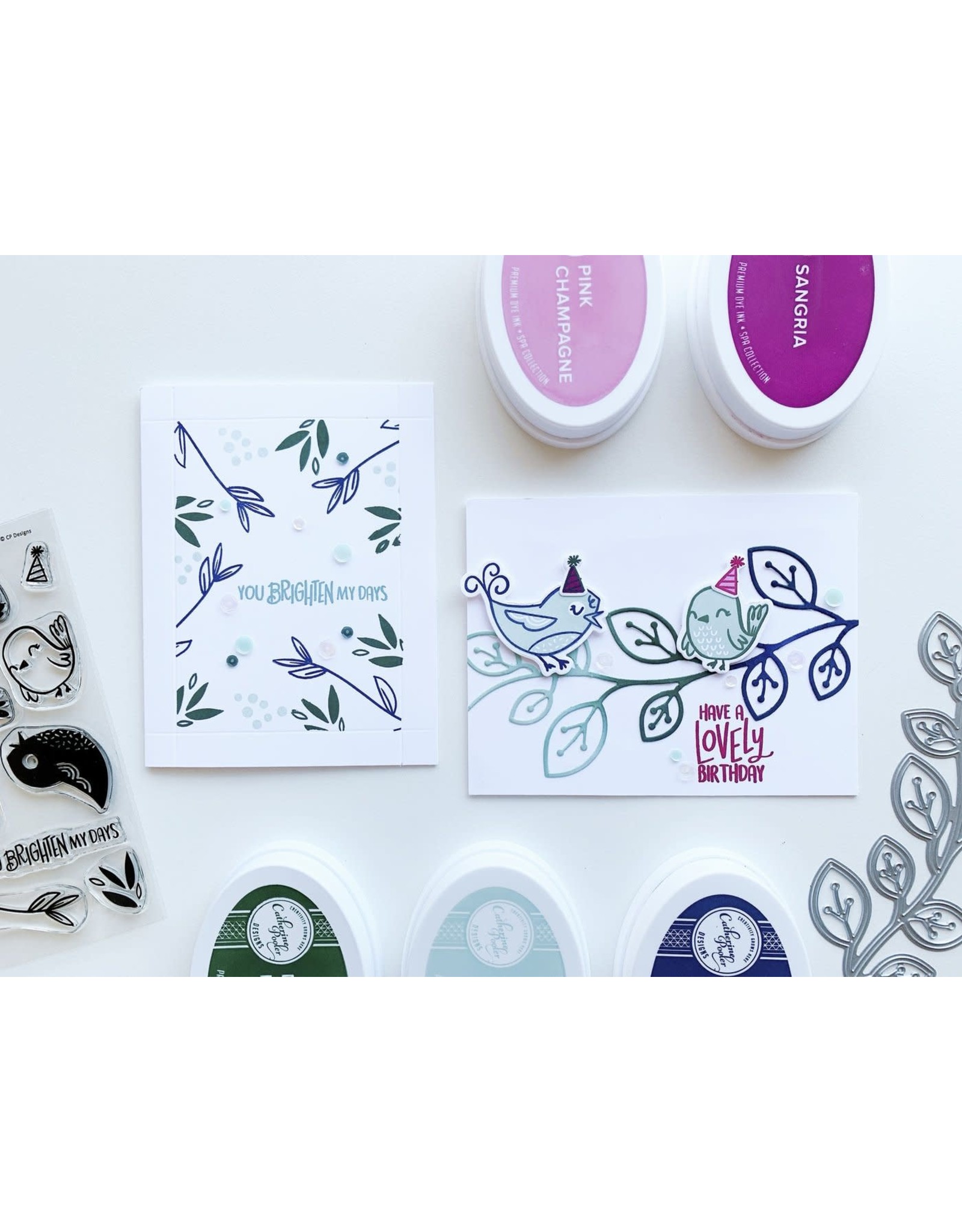 Catherine Pooler Designs Club Sursee: Little Leaves Sentiments Stamp Set