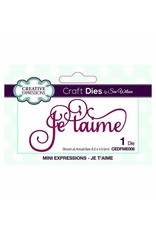 Creative Expressions Dies By Sue Wilson Mini Expressions Collection Je T-Aime