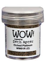 WOW! WOW Embossing Powder -  Special Color - Etched Platinum