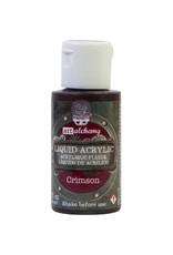PRIMA MARKETING INC Art Alchemy - Liquid Acrylics - Crimson - 1 bottle, 30ml