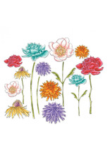 Tim Holtz - Sizzix Framelits Flower Garden & Mini Bouquet