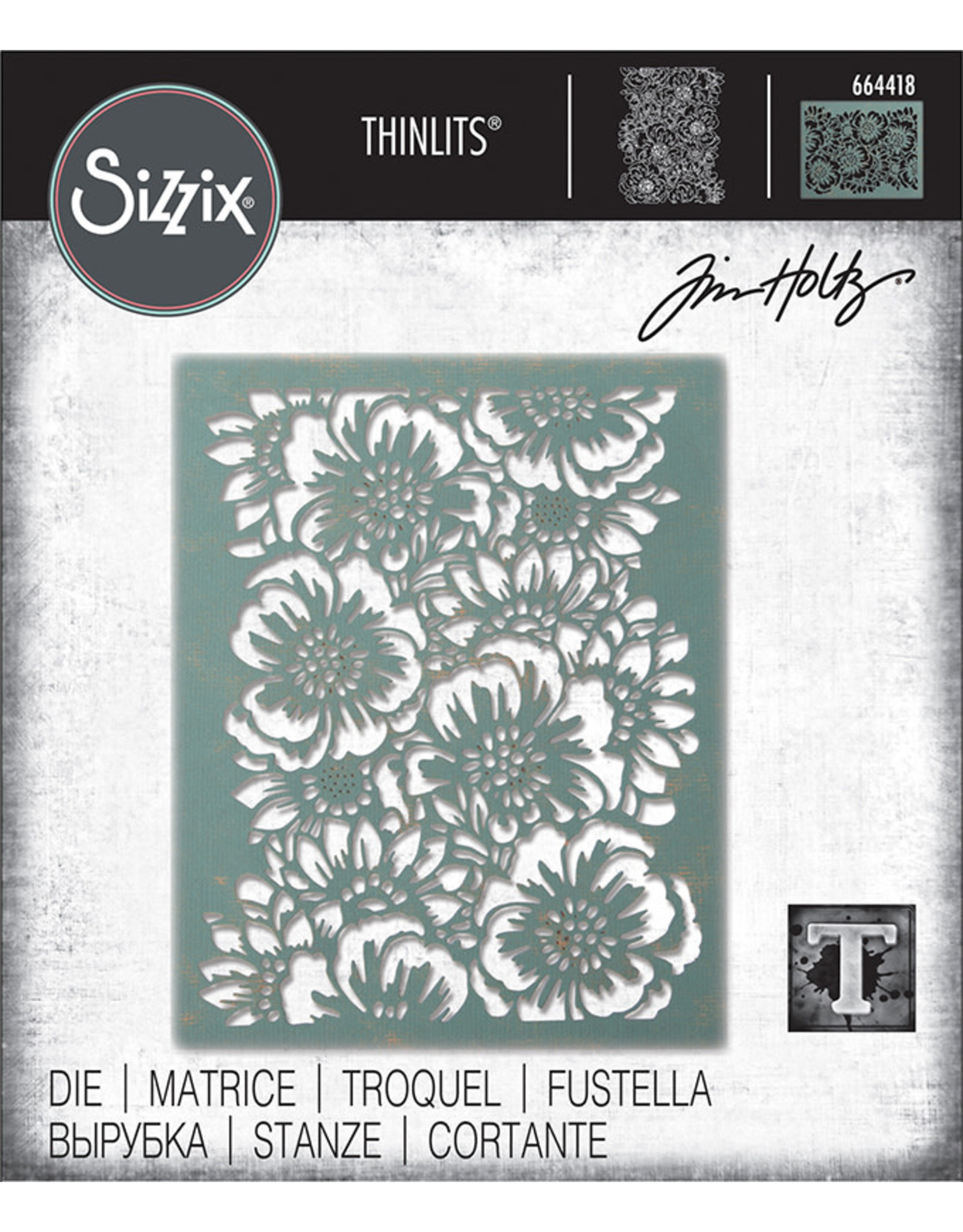 Tim Holtz - Sizzix Thinlits Bouquet