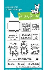 Lawn Fawn Say What? Masked Critters - Stamps