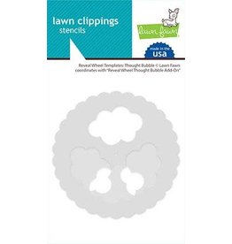 Lawn Fawn Reveal Wheel Templates : Thought Bubble - Lawn Clippings