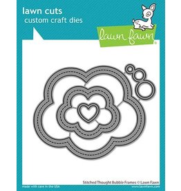 Lawn Fawn Stitched Thought Bubble Frames - Lawn Cuts