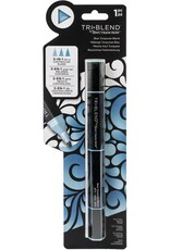 SPECTRUM NOIR Triblend Marker -  Blue Turquoise Blend