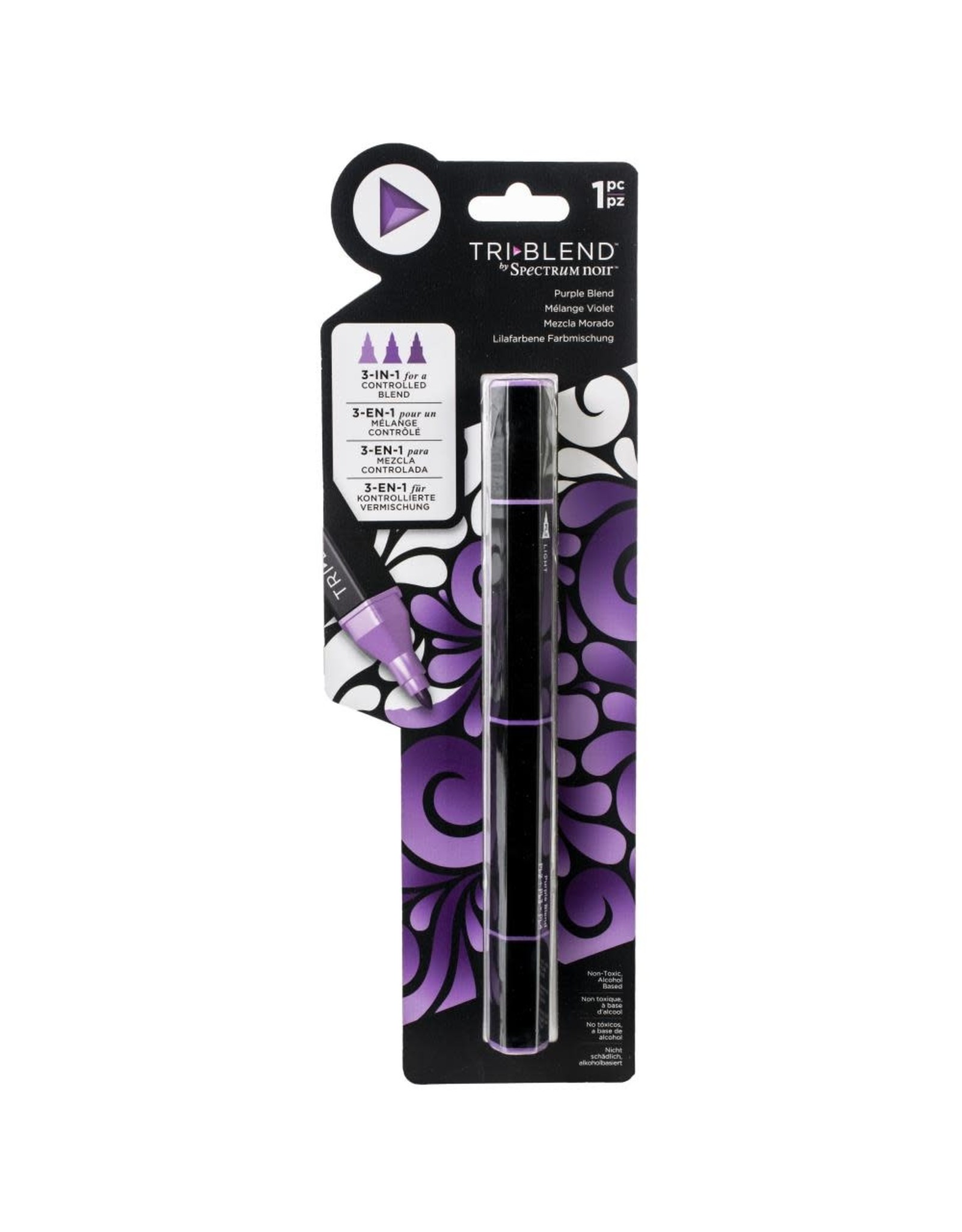 SPECTRUM NOIR Triblend Marker - Purple Blend