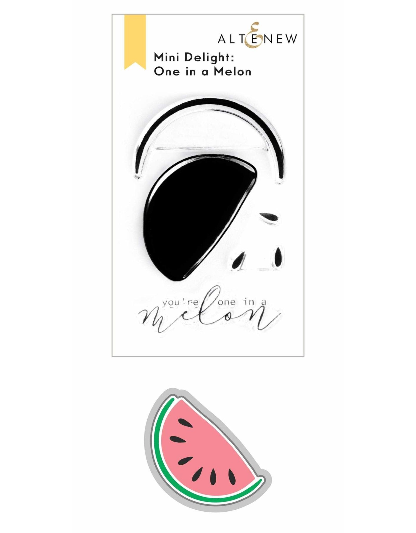 ALTENEW Mini Delight: One in a Melon Stamp & Die Set