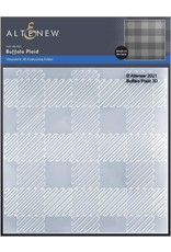 ALTENEW 3D Embossing Folder - Buffalo Plaid