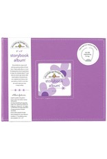 Doodlebug Design 8x8 Storybook Album - Lilac