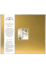 Doodlebug Design 12x12  Storybook Album  - Gold