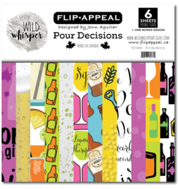 Wild Whisper Designs Jenn Aguilar Pour Decisions - 12x12 Paper Pack