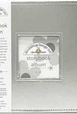 Doodlebug Design 8x8  Storybook Album - Silver