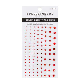 Spellbinders Color Essential Gems - Red Mix