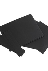 49 AND MARKET Foundations Jagged Flip Folio -  Black