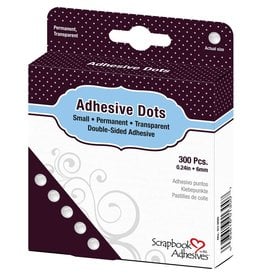 Scrapbook Adhesives SMALL 6 mm -DODZ ADHESIVE DOTS