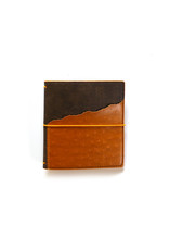 Elizabeth Craft Designs Traveler's Notebook Square - Espresso Ochre