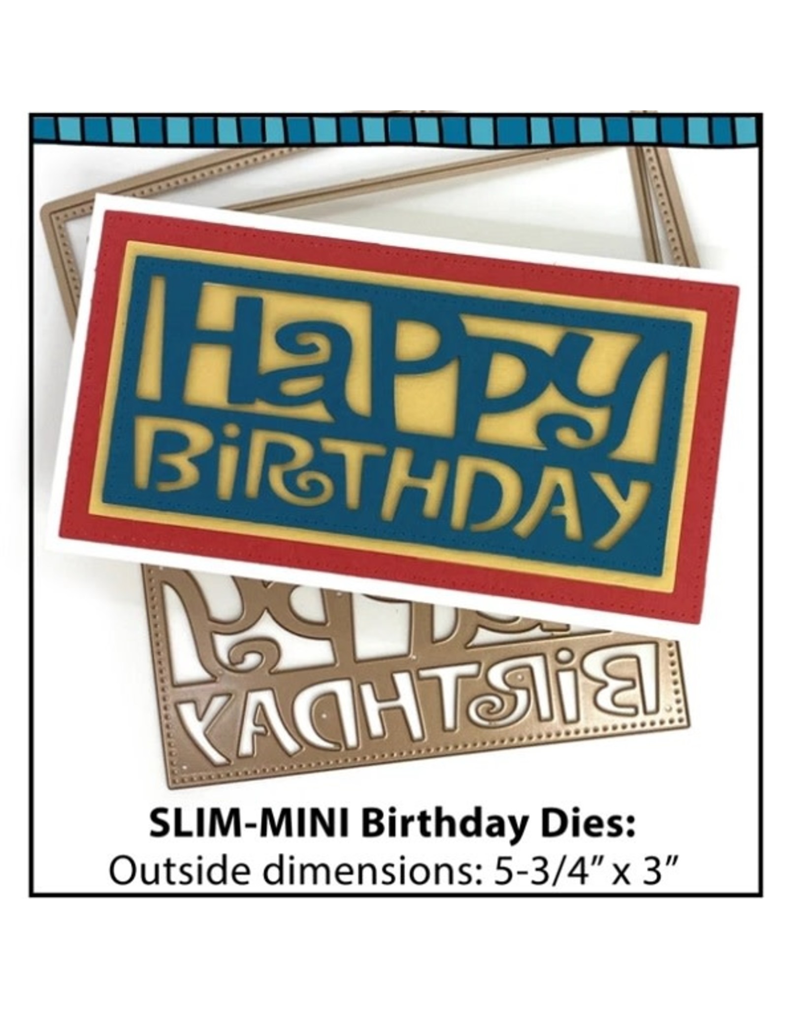Dare 2B Artzy Slim Mini Birthday Die