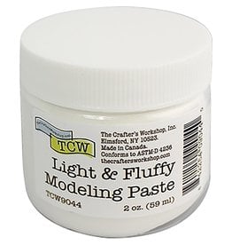 THE CRAFTERS WORKSHOP Light & Fluffy-Modeling Paste 2OZ