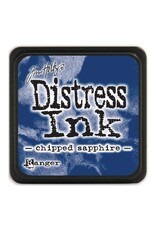 Tim Holtz - Ranger Distress "Mini" Ink Pad Chipped Sapphire