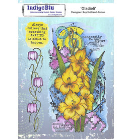 IndigoBlu Gladioli Stamp