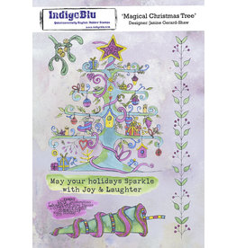 IndigoBlu Magical Christmas Tree Stamp