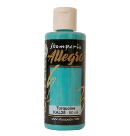 Stamperia Allegro Acrylic Paint- Turquoise