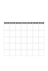 PHOTOPLAY 12 X 12 BLANK CALENDAR SHEETS