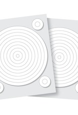 Scrapbook Adhesives 3D Foam Circle Frames - white