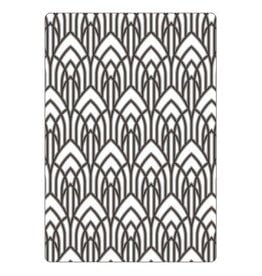 Tim Holtz - Sizzix Texture Fades Embossing Folder - Multi Level Arched