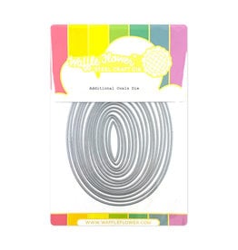 Waffle Flower Nesting Additional Ovals Dies